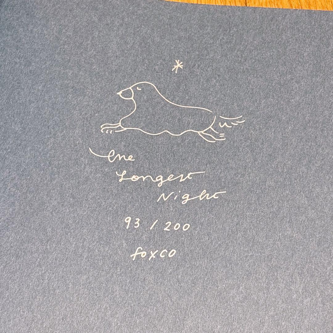 12/31〆【限定】foxco The Longest Night アートブック