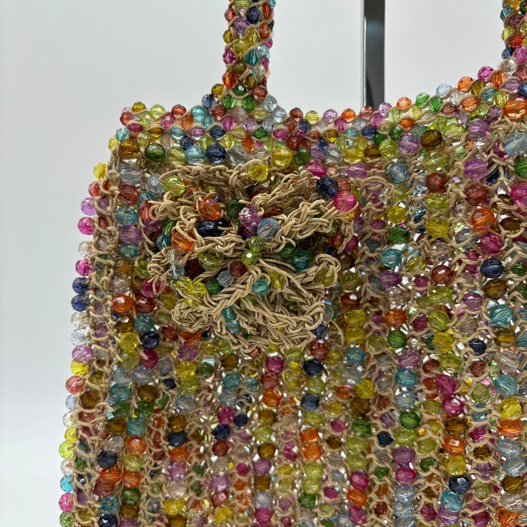 【希少・美品】ANTEPRIMA アンテプリマ ビーズ ハンドバッグ