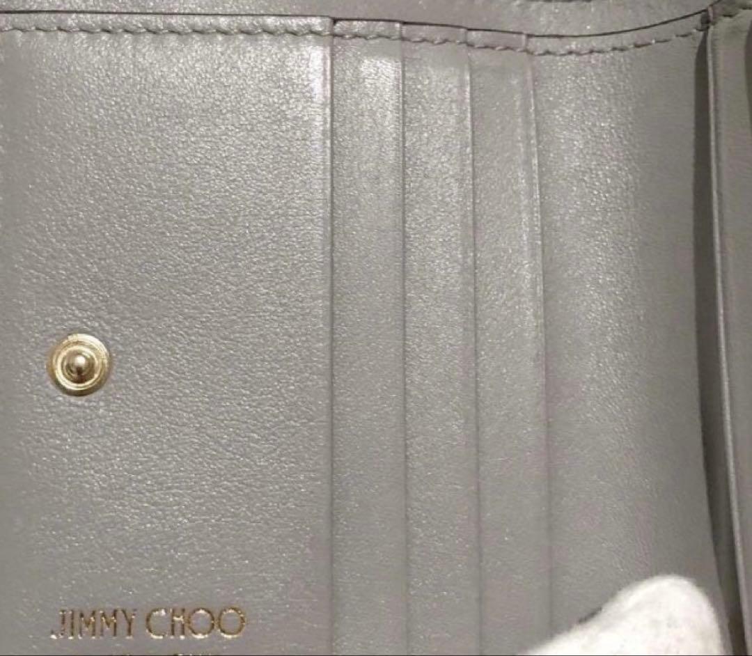 なこな　未使用✨ジミーチュウ 二つ折り財布 レザー　スタッズ　スター