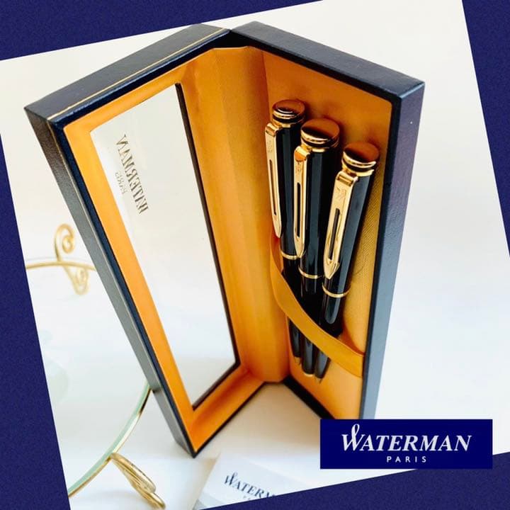 ✨希少✨廃盤品✨ウォーターマン✨万年筆✨ボールペン✨シャープペン✨3本セット✨