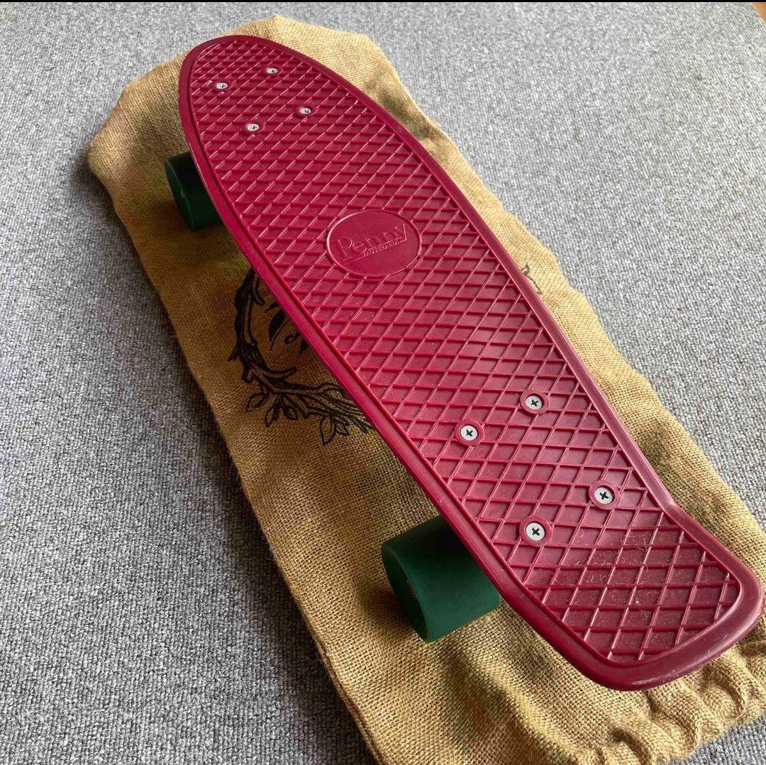 ☆美品☆激レア☆ Penny スケートボード ペニー オーガニック 麻バッグ付き