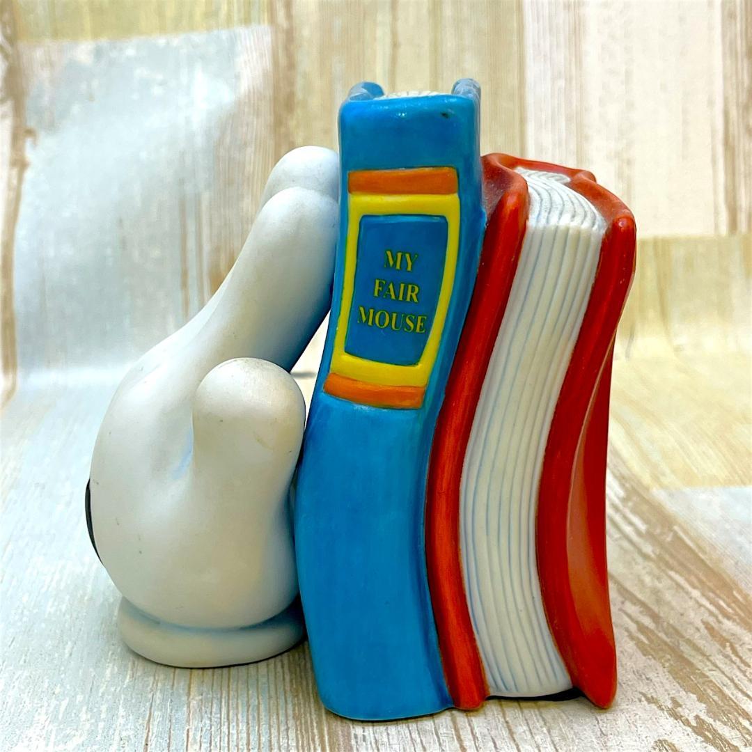 ミッキーマウス ミッキーハンド型 トゥーンタウン ブックエンド ブックスタンド