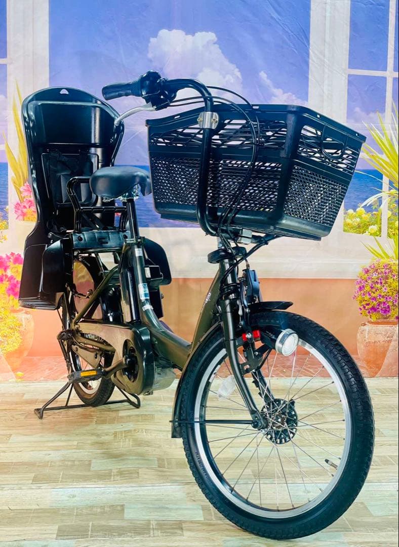 ヤマハパスキス⭐️人気モデル！子供乗せ電動アシスト自転車Y3119