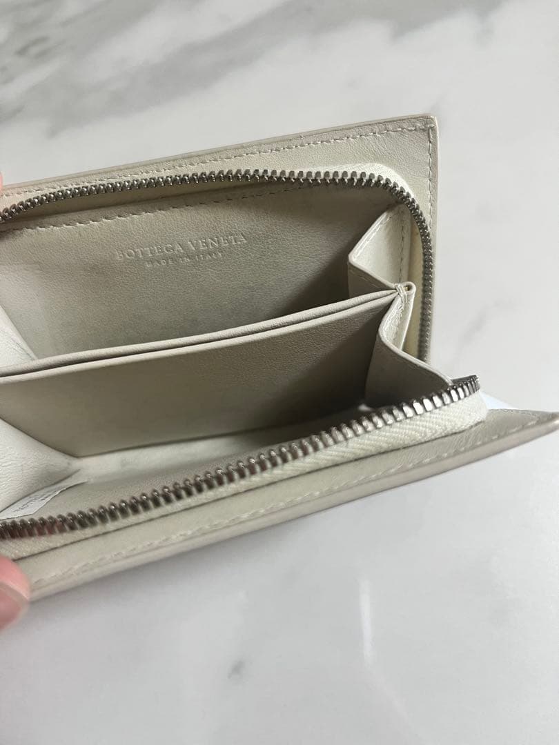 【美品】BOTTEGA VENETA/ボッテガべネタ ミニ財布