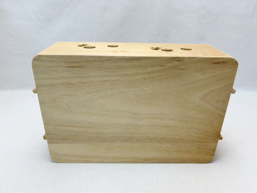 未使用 茶道具 桐 一燈好写 つぼつぼ透かし 手持ち莨盆 喫煙具 木工芸 紙箱