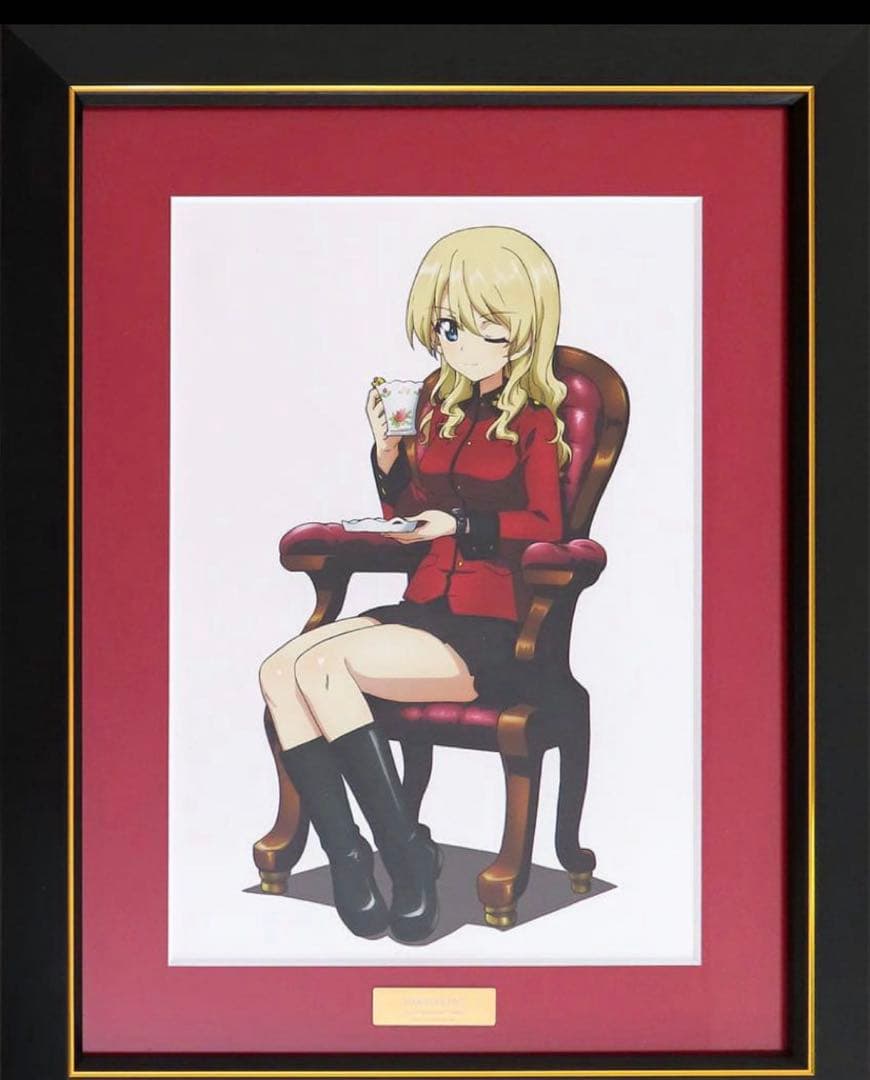 G*ん様 ガールズ&パンツァー　ダージリン　コラボウォッチ着用　キャラファイング