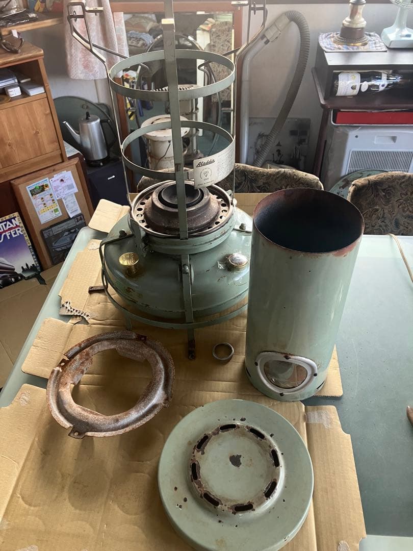 Aladdin アラジン ブルーフレーム 15型 ビンテージ2