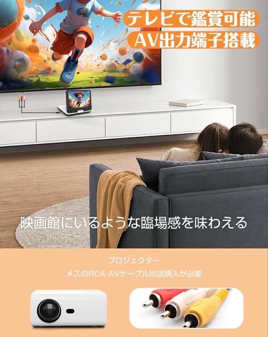 ⭐️ ポータブルdvdプレーヤー 12.5型 10.5インチ液晶 ⭐️