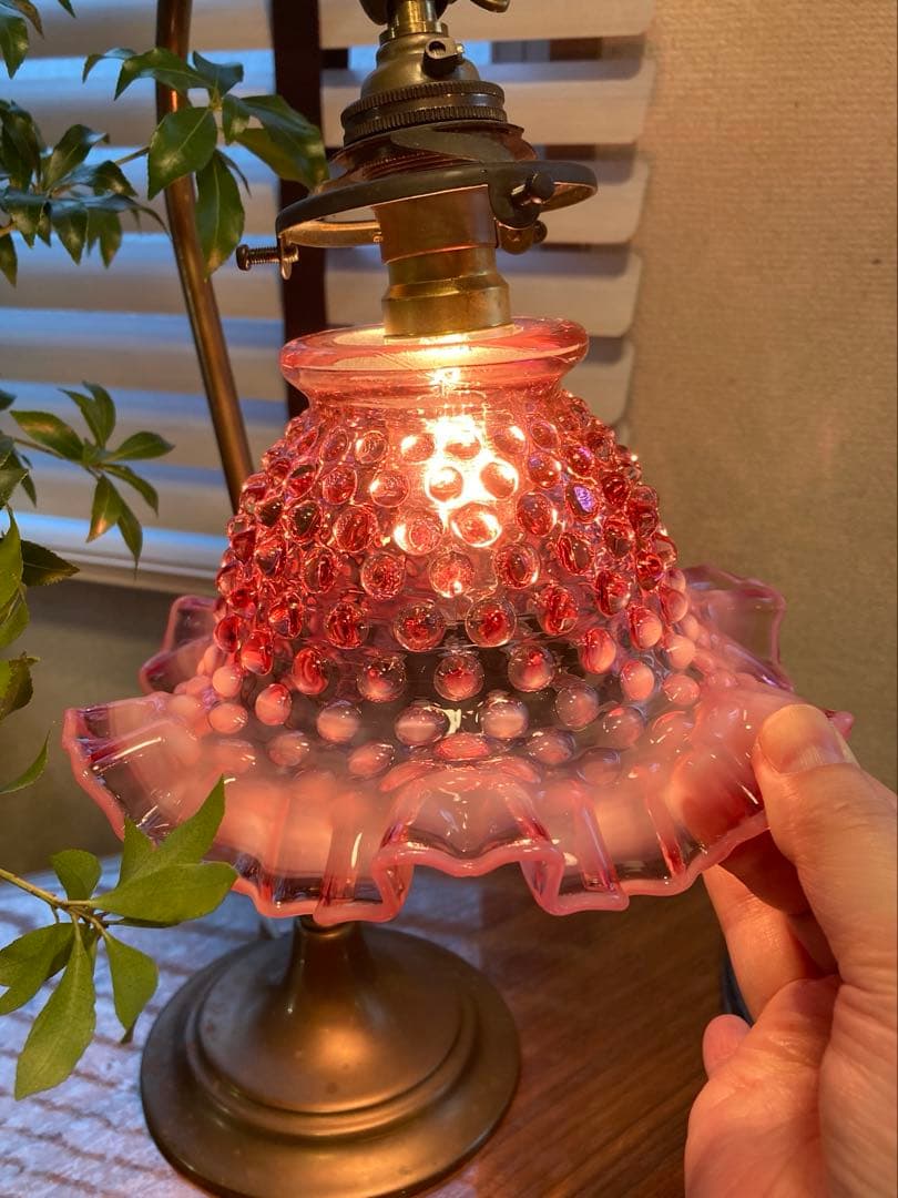 （ご予約）　フェントン　1940年　ランプシェード　オパールセント