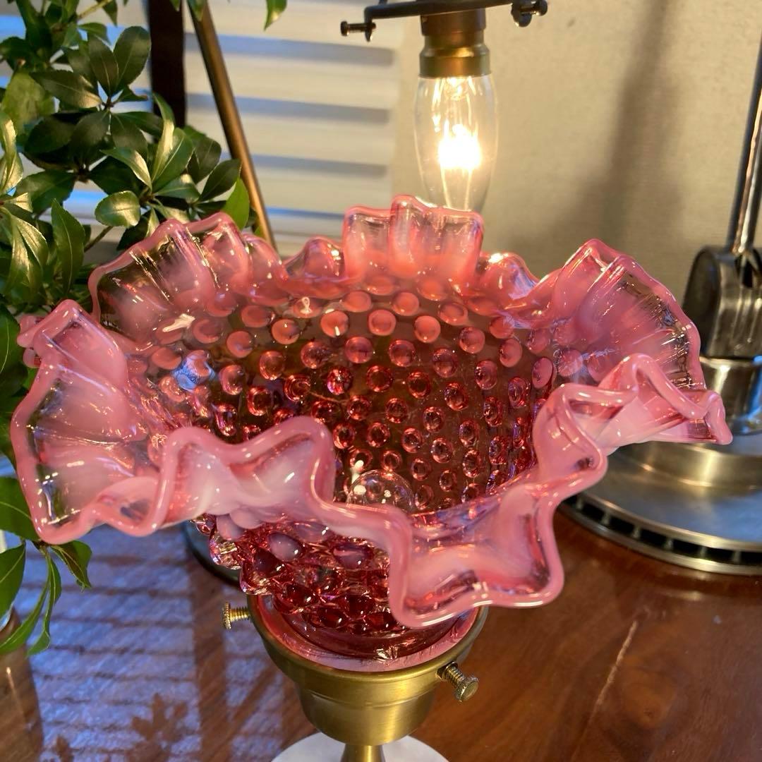 （ご予約）　フェントン　1940年　ランプシェード　オパールセント