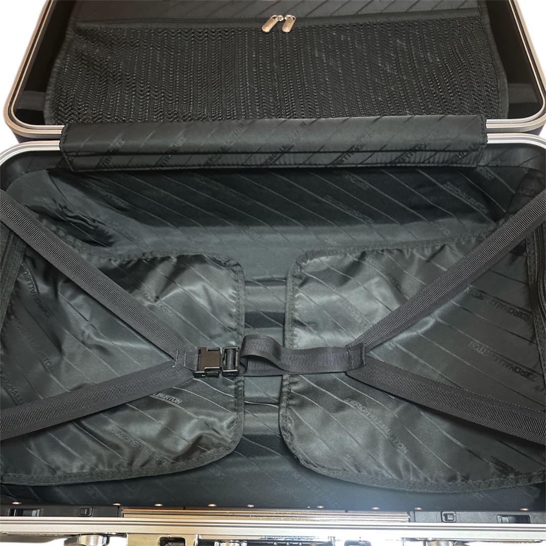 ゼロハリバートン キャリーケース　二輪　青