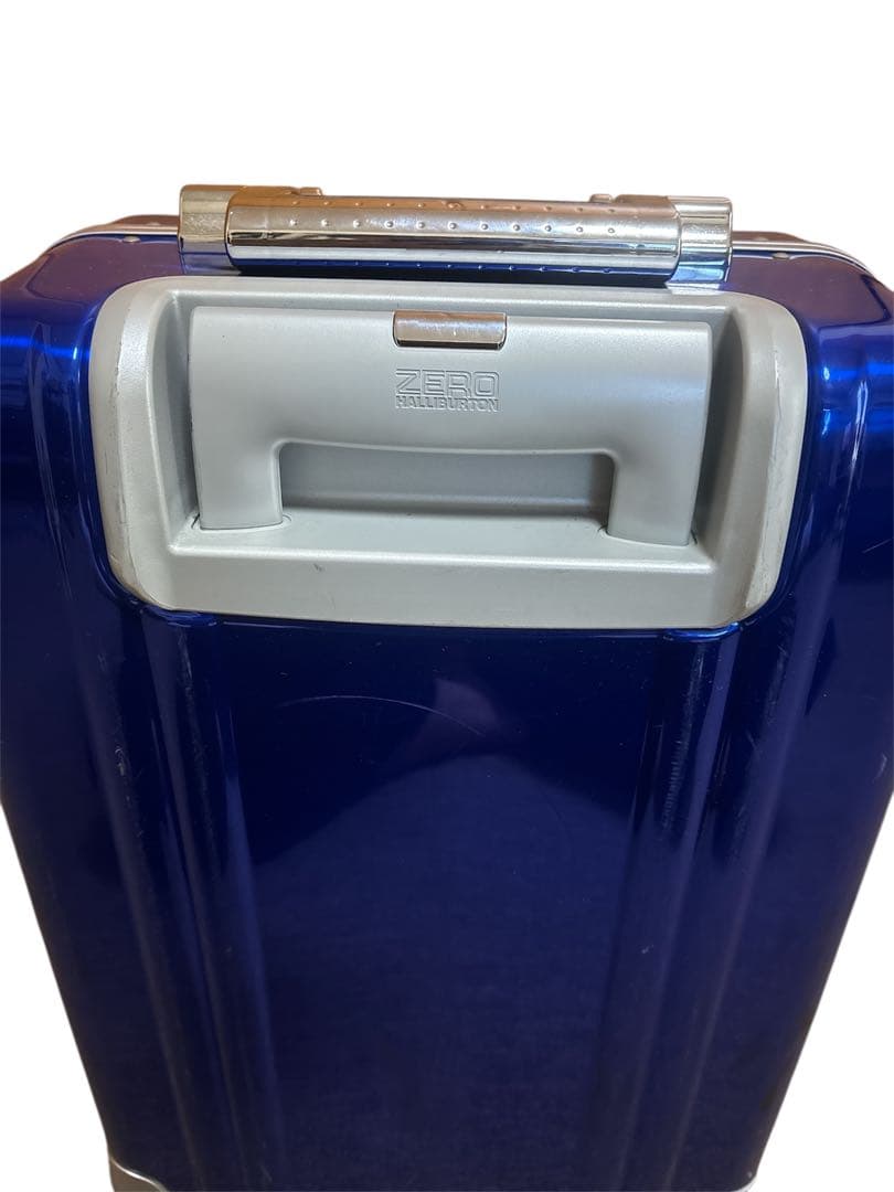 ゼロハリバートン キャリーケース　二輪　青