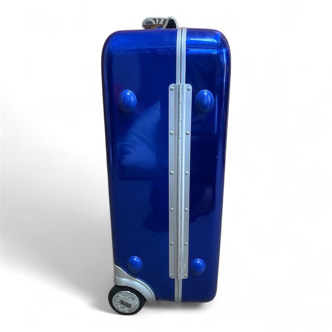ゼロハリバートン キャリーケース　二輪　青