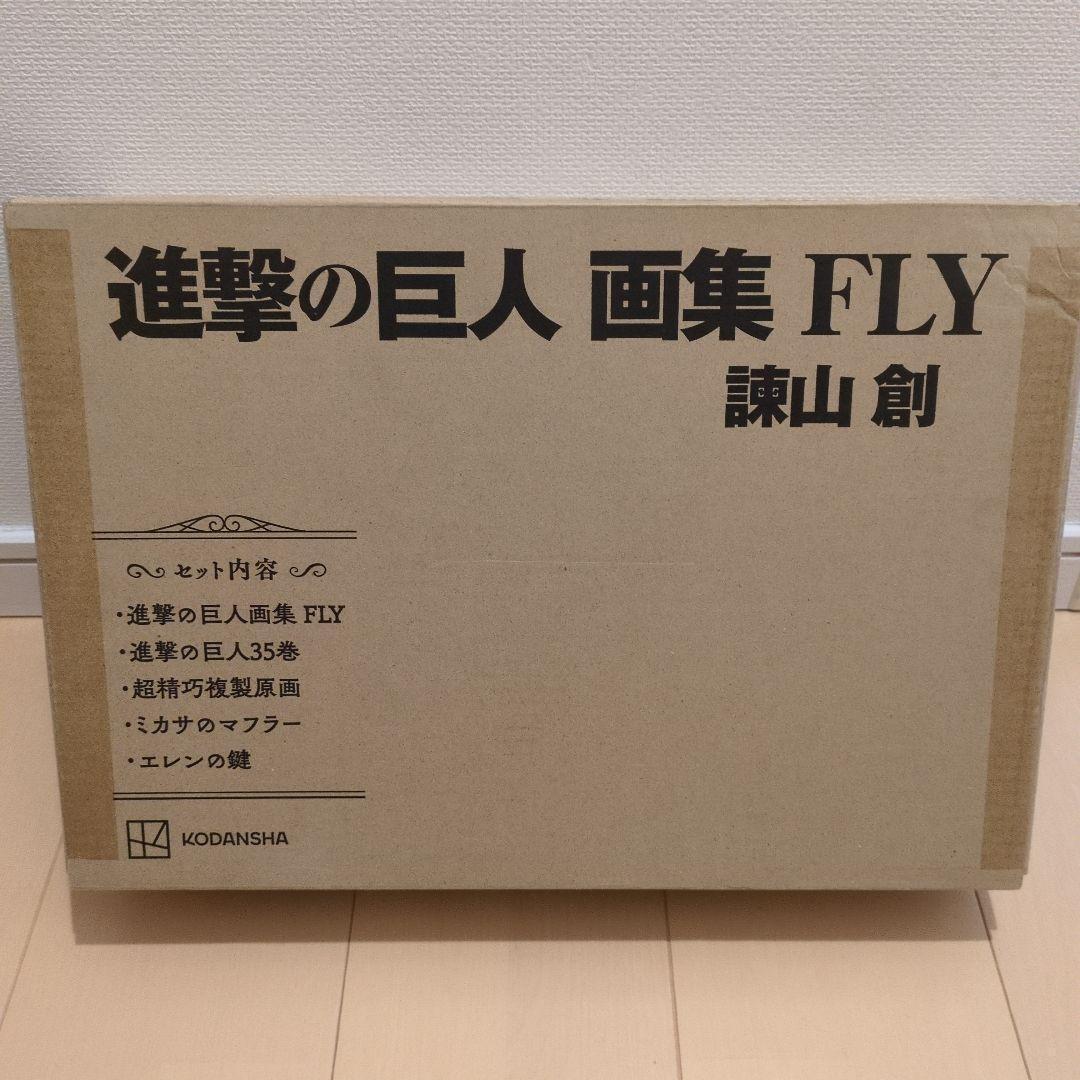 新品未開封　「進撃の巨人 画集 FLY」