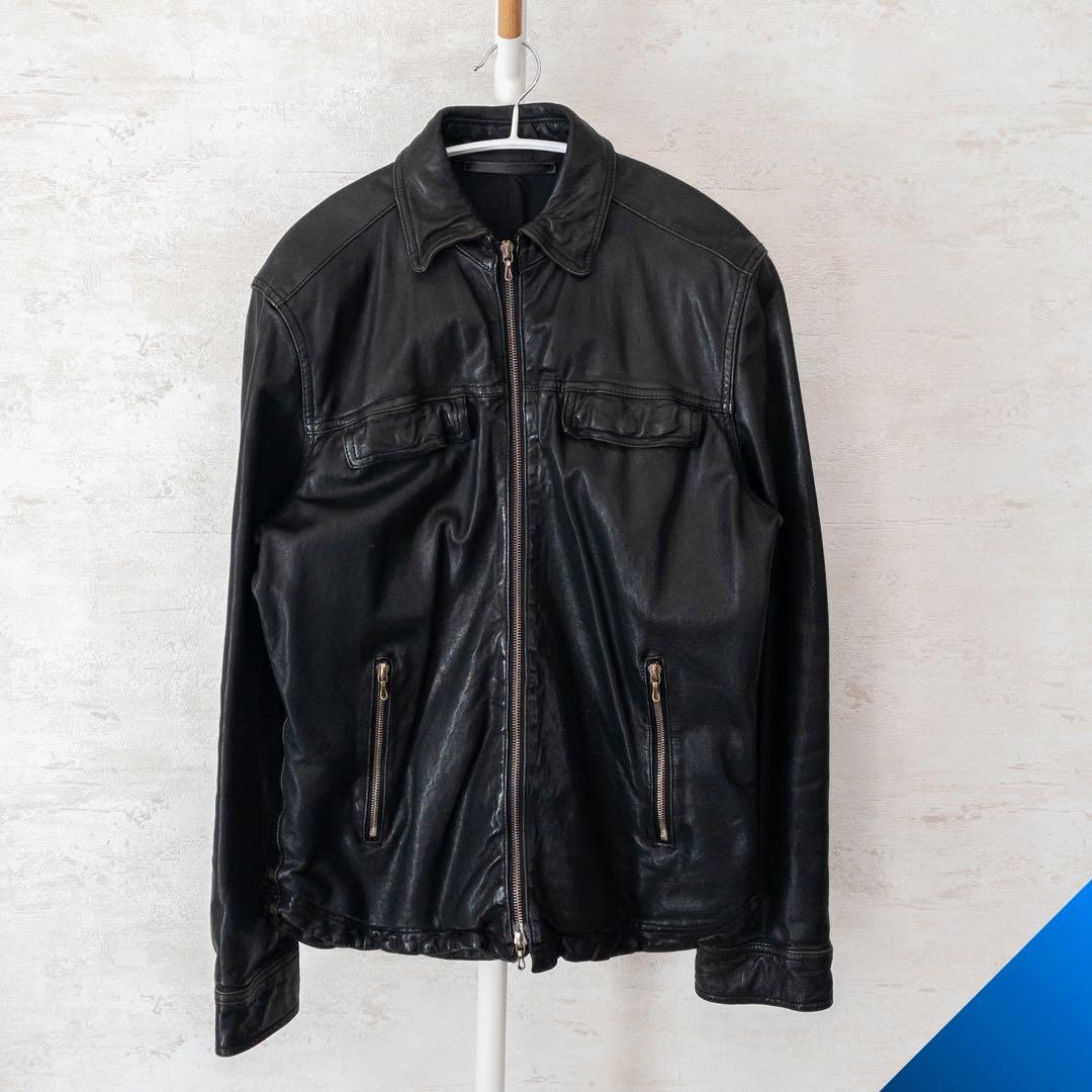 TOMORROWLAND レザージャケット 羊革 メンズ