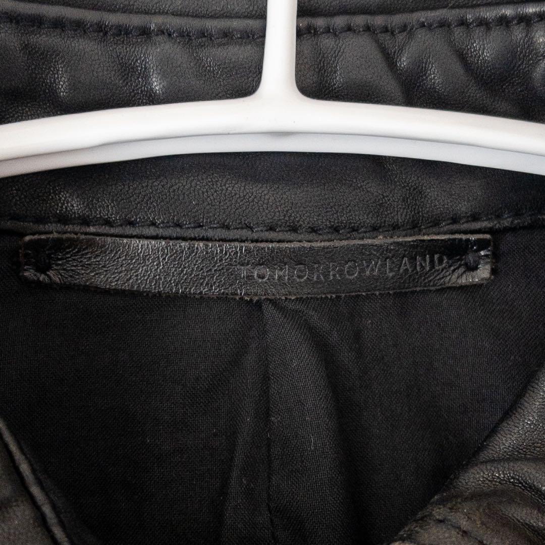 TOMORROWLAND レザージャケット 羊革 メンズ