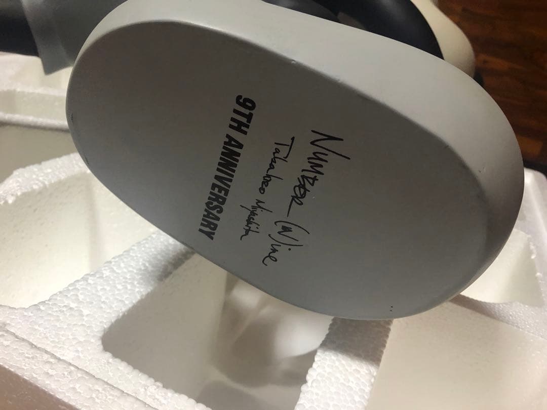 ナンバーナイン　9周年限定ミッキーフィギュア　モノクロ