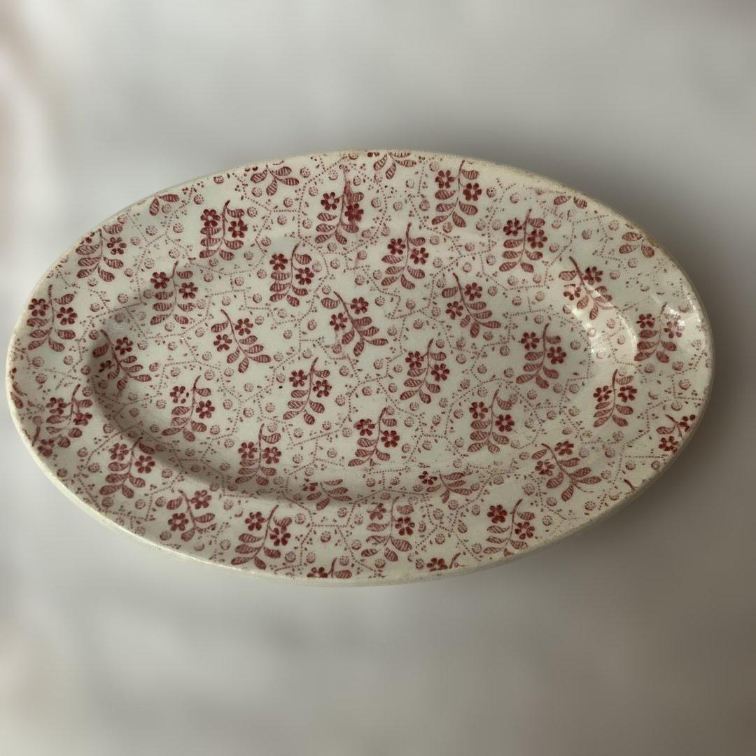 フランスアンティーク　おままごと皿　3枚セット