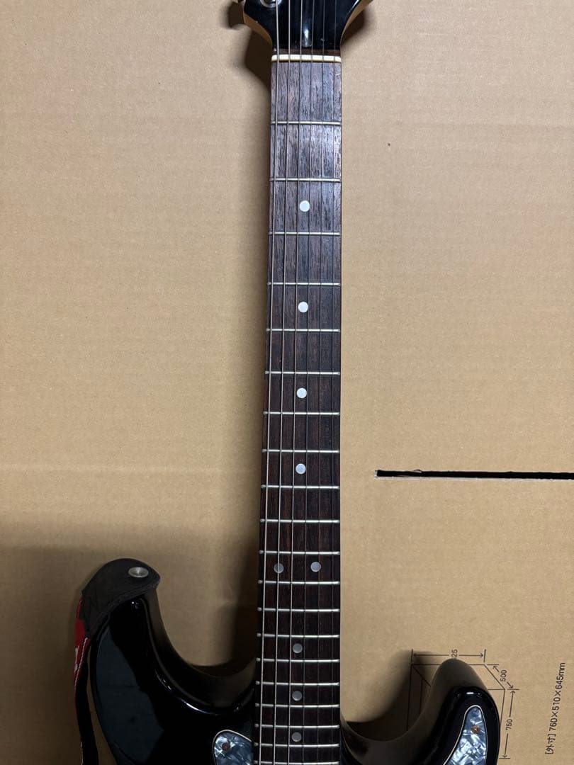 【ジャンク】Aria pro II flseries エレキギター ブラック