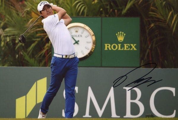 レア！　男子ゴルフ　石川　遼　証明書付き　直筆サイン入りフォト