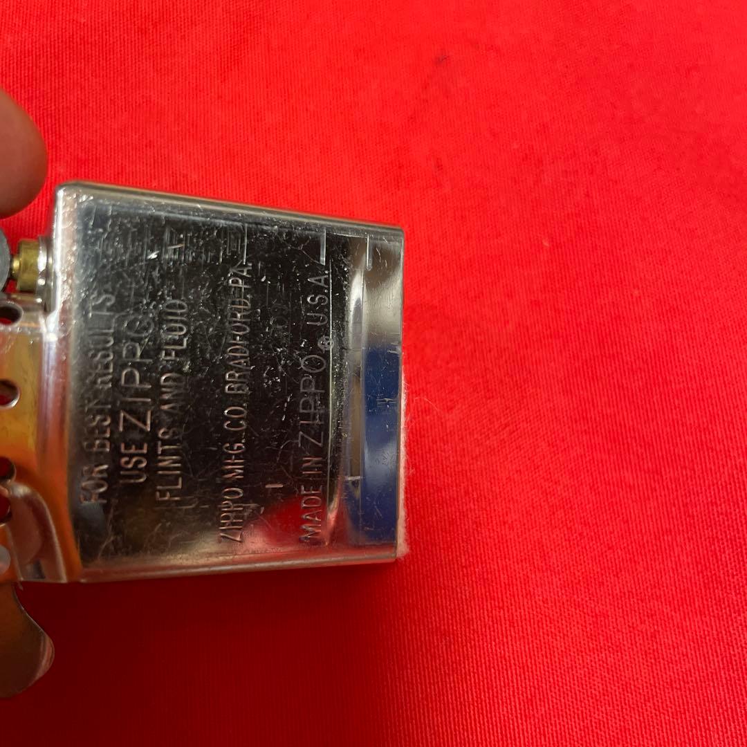 zippo 革巻きジッポー　ザ•マックショウ　暴走族　クリームソーダ　矢沢永吉