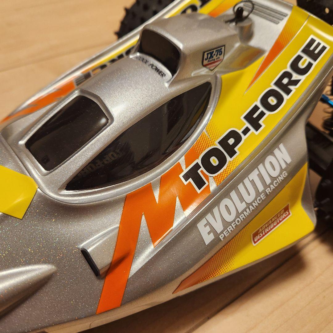 【美品】タミヤ トップフォース カスタム EVO仕様 ラメフレーク塗装