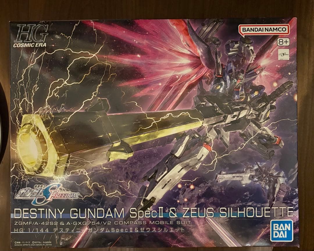 超美品　HG デスティニーガンダムspecⅡ & ゼウスシルエット