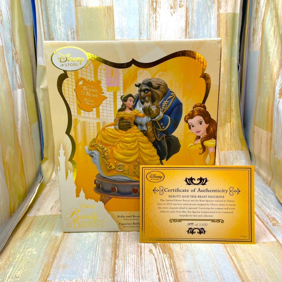 激激レア 限定1100個★美女と野獣 ビースト ベル フィギュア オルゴール