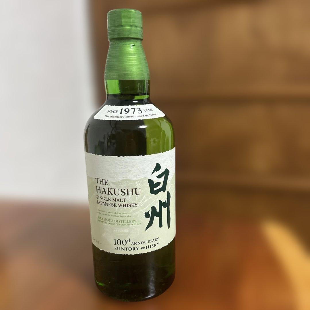 THE HAKUSHU シングルモルトウイスキー 100周年 100th An.