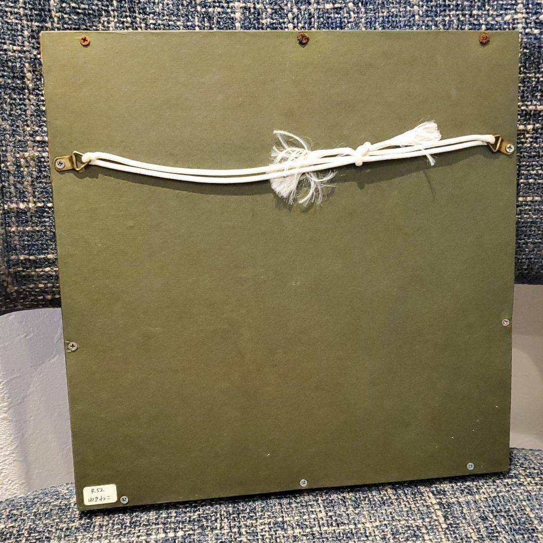 猫　テラコッタ絵76