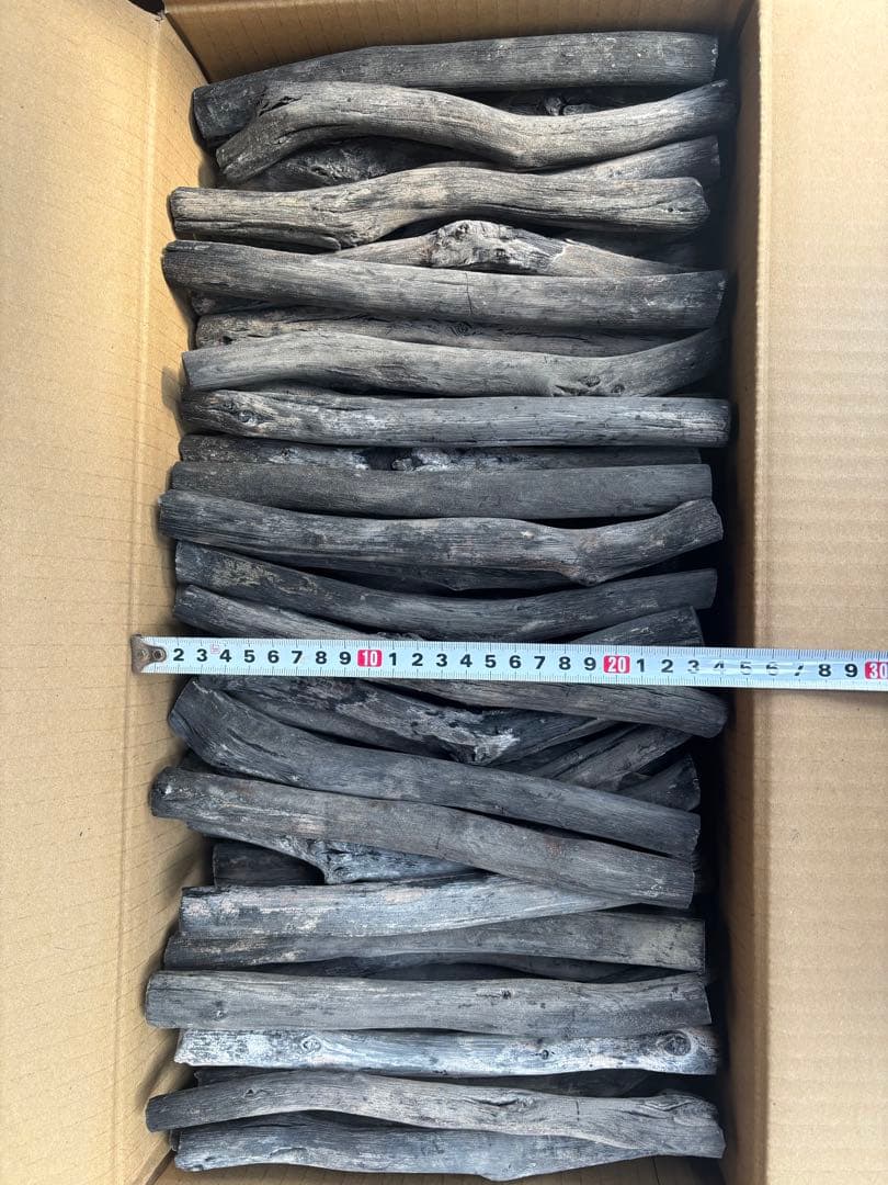 国産 土佐備長炭 備小丸〜備細丸 12キロ 業務用、浄水などに