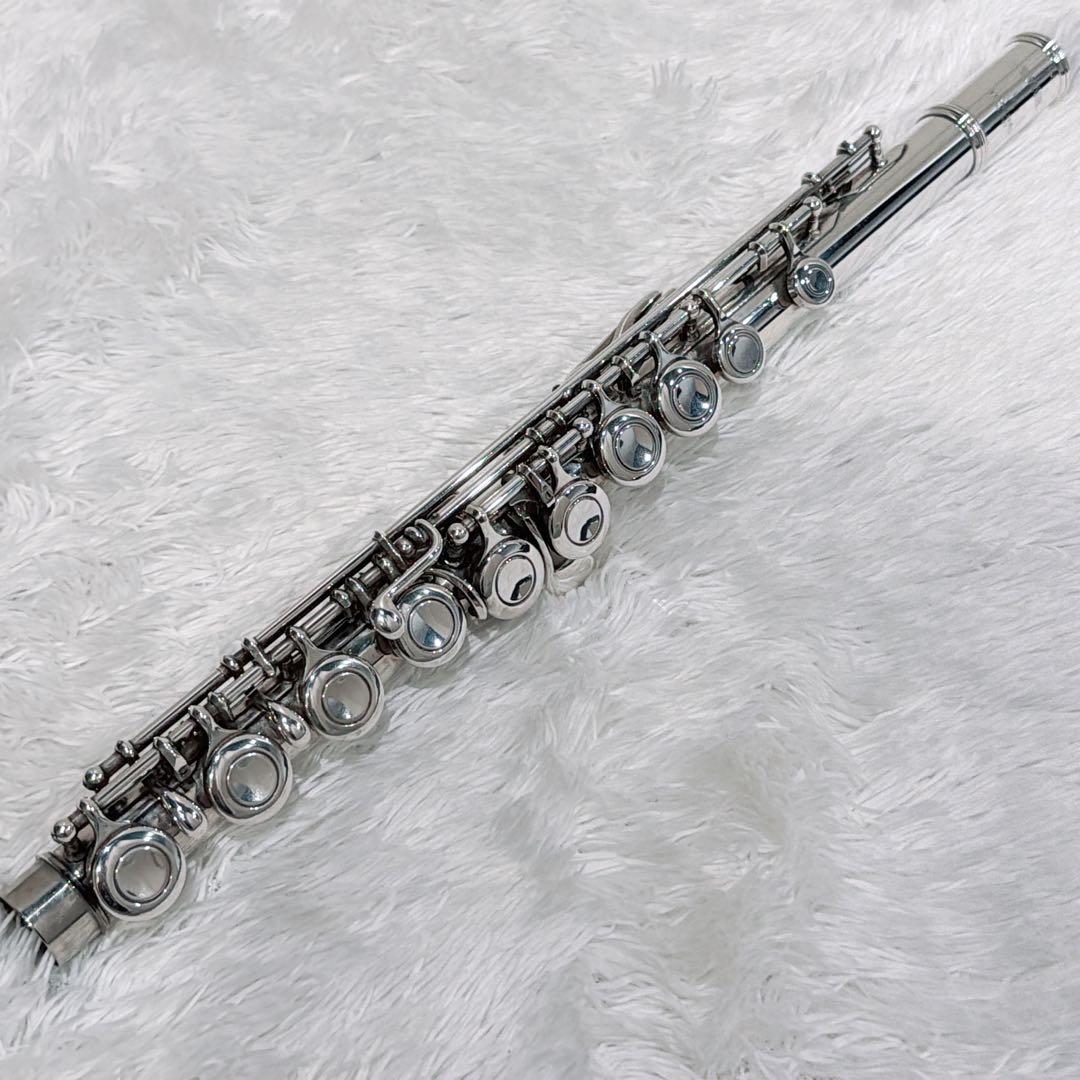 【メンテ磨き済】YAMAHA YFL-311 後期フルート 頭部管銀製 Eメカ