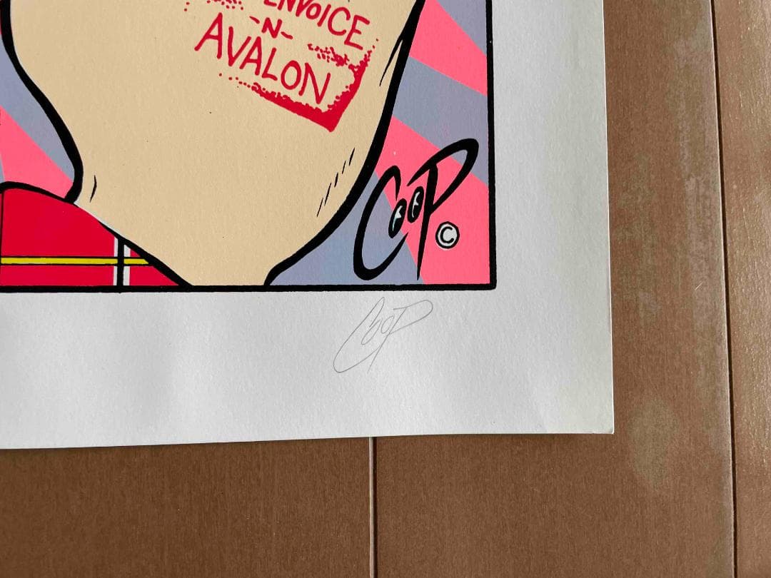 nirvana coop ポスター　版画　kozik