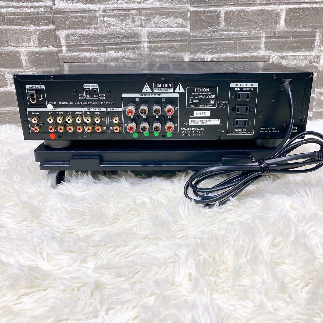 DENON デノン PMA-390RE プリメイン アンプ 50W+50W 8Ω