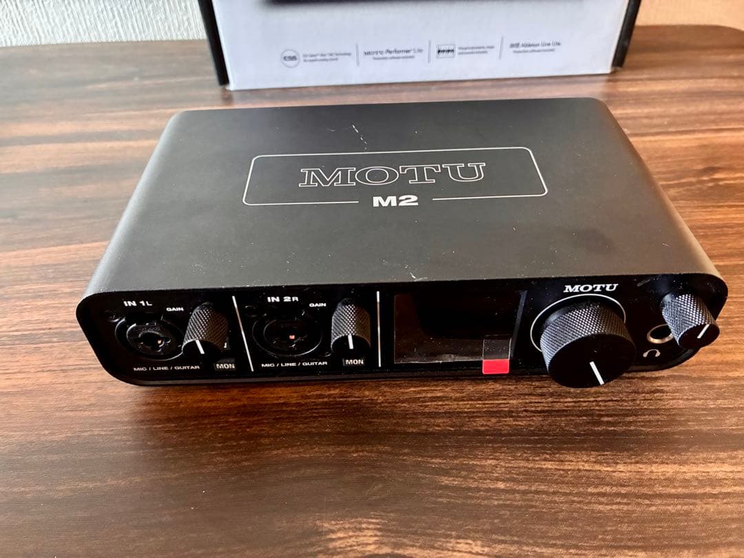 【済】MOTU M2 2-in/2-out USBオーディオインターフェイス
