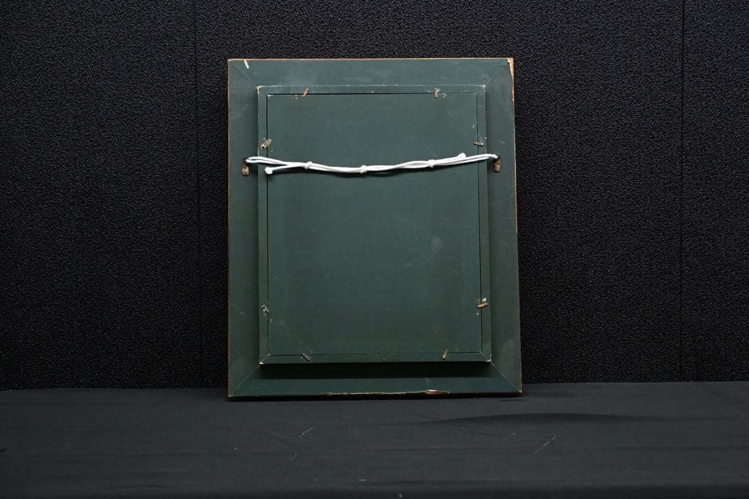 【真筆保証】花 鈴木千久馬 F6 静物 無垢額 金 木彫 壁掛 インテリア