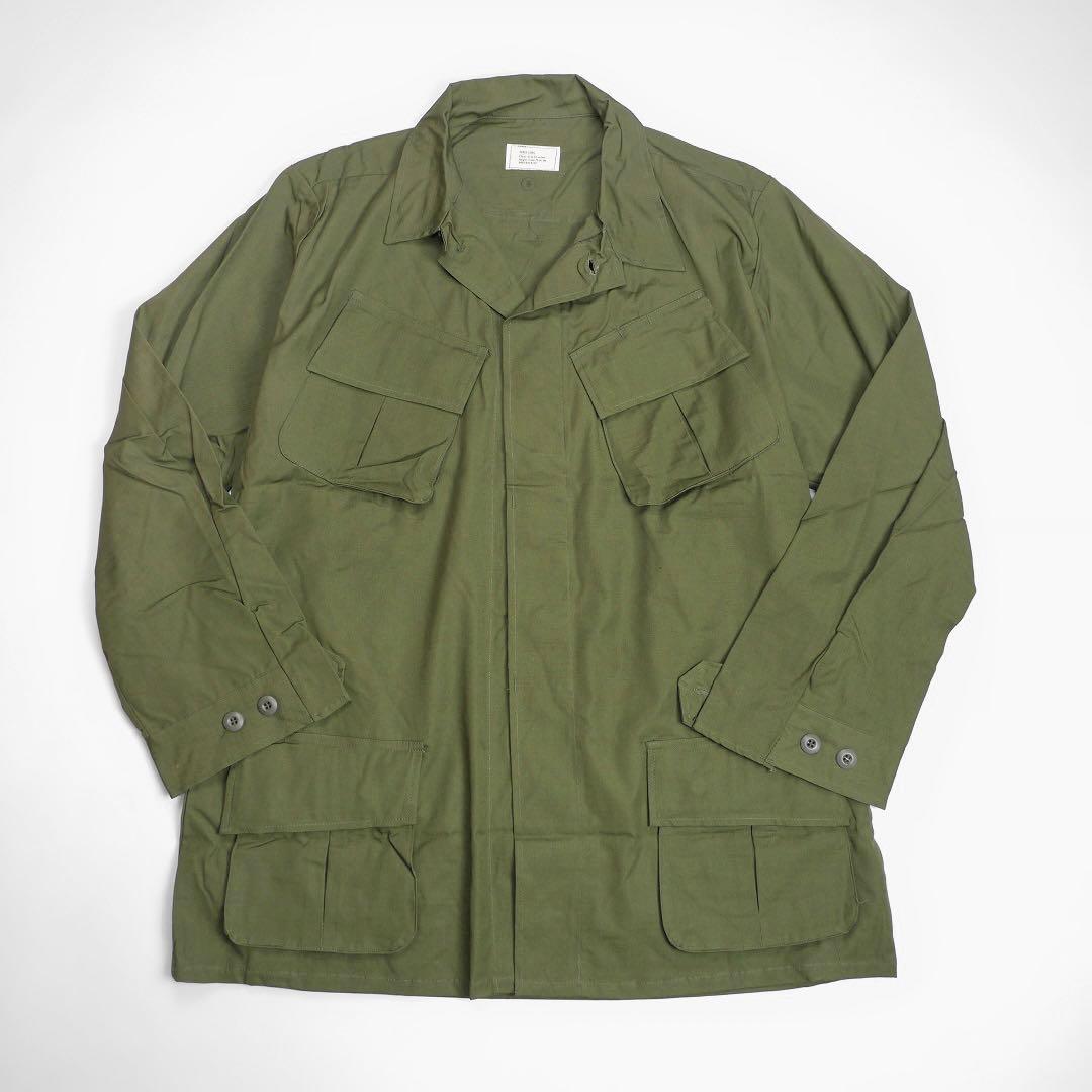 デッド70sビンテージ米軍ジャングルファティーグ ジャケット軍物ミリタリーコート