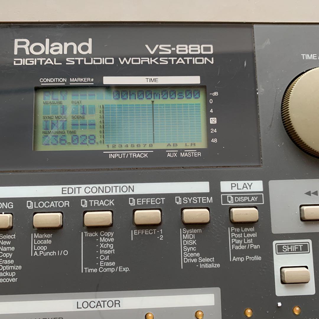 配信機器・PA機器・レコーディング機器 Roland vs880