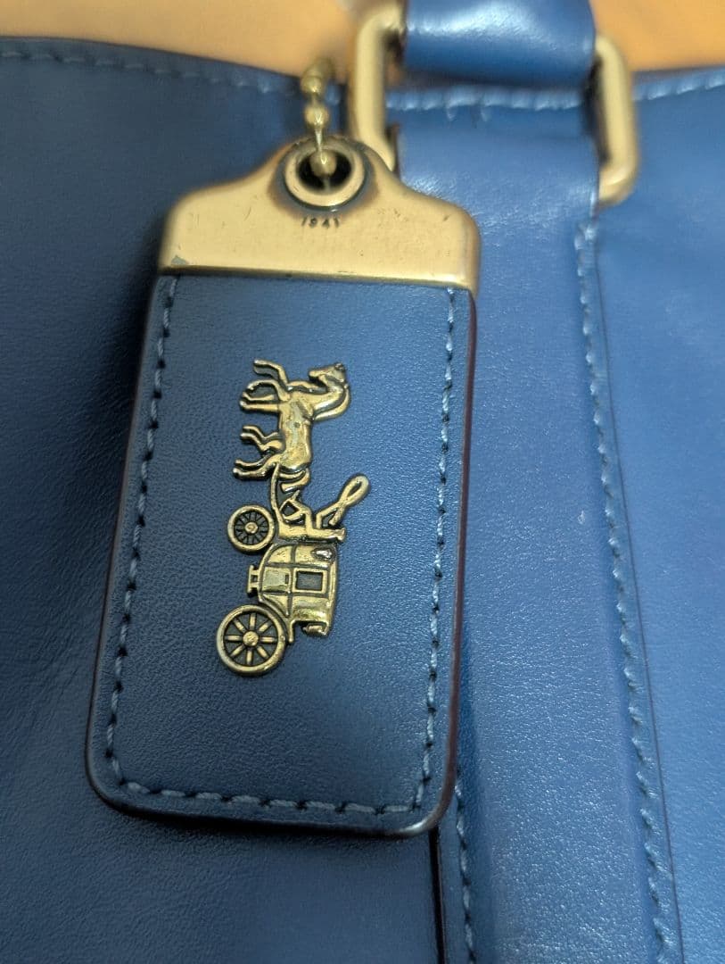 【良品】定価12.1万　コーチ　メトロポリタン　トート　メンテ済み　COACH