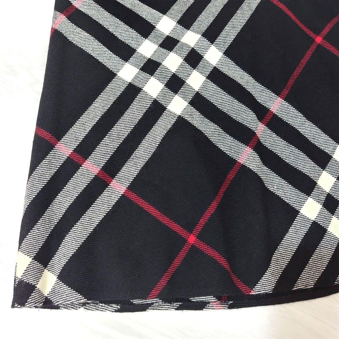 大きいサイズ　バーバリーロンドン　ひざ丈スカート　ノバチェック　メガチェック