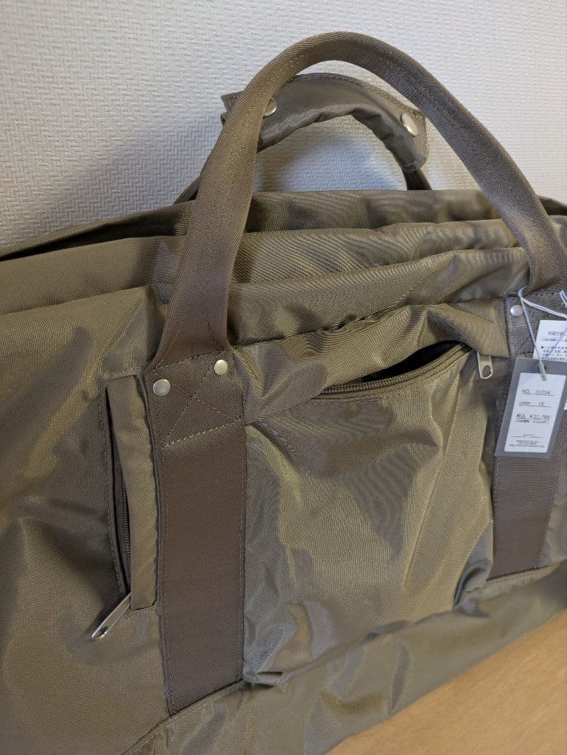 【新品・未使用】RECIPES 3way旅行バッグ