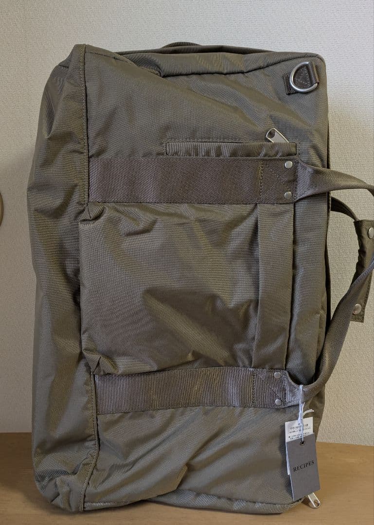【新品・未使用】RECIPES 3way旅行バッグ