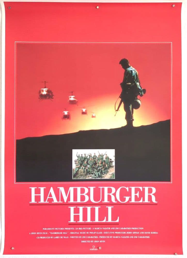 映画『ハンバーガー・ヒル』ポスター ＜宣伝告知用 非売品＞
