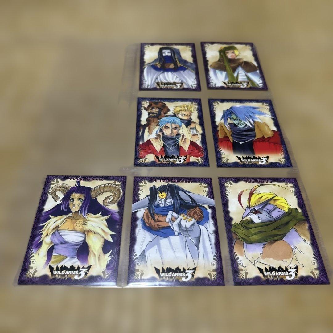 ワイルドアームズ 3 WILDARMSトレーディングカード 56枚