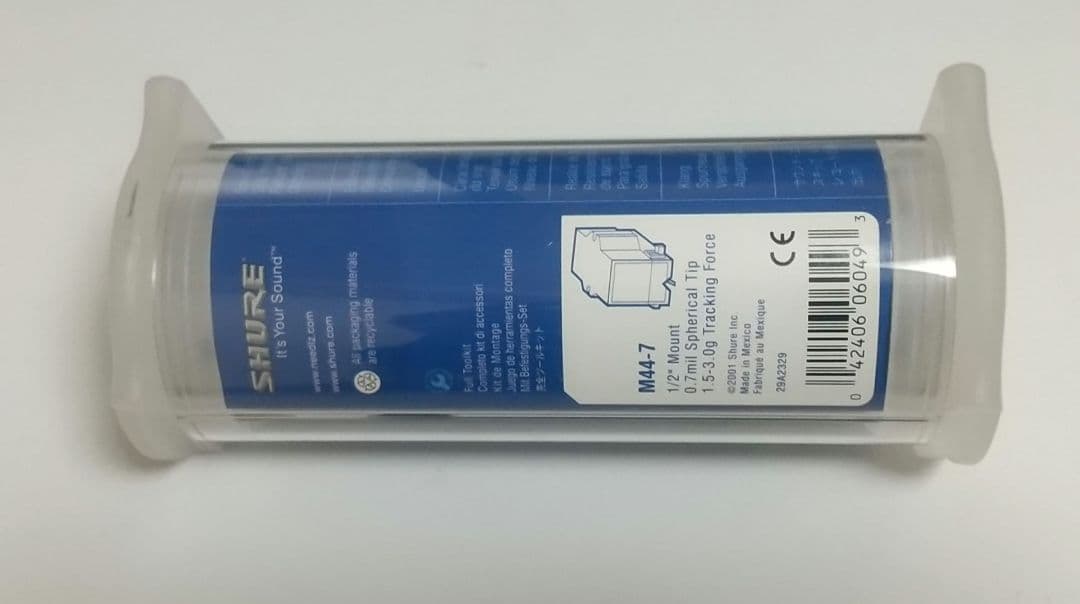 新品・未開封品 SHURE シュアー M44-7　カートリッジ