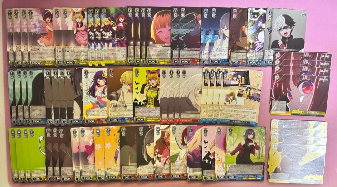 ヴァイスシュヴァルツ　デッキ　推しの子　調整パーツあり