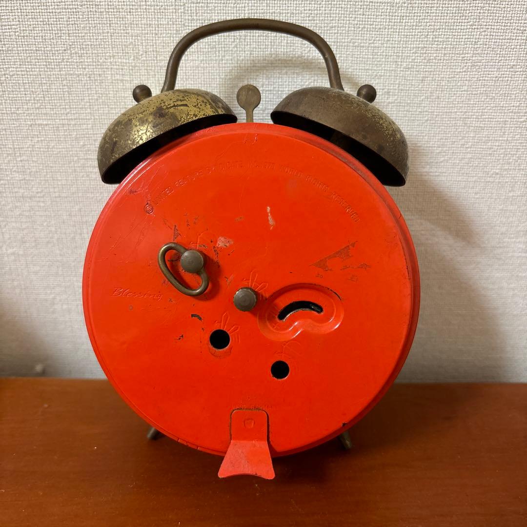 スヌーピー 時計　目覚まし　レア　ヴィンテージ　④