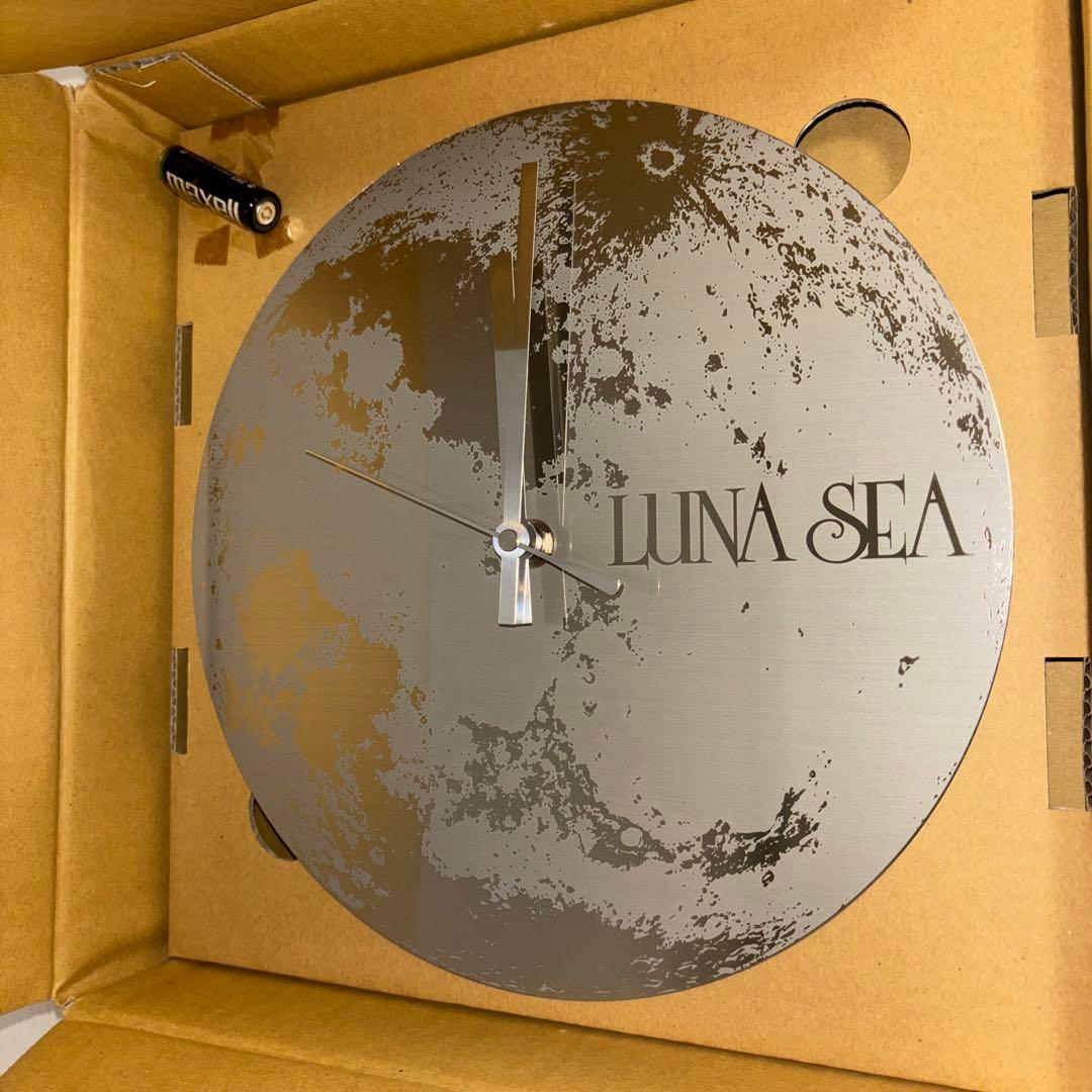 LUNA SEA 時計 レア 入手困難 ロゴ 月 掛け時計 インテリア ルナシー