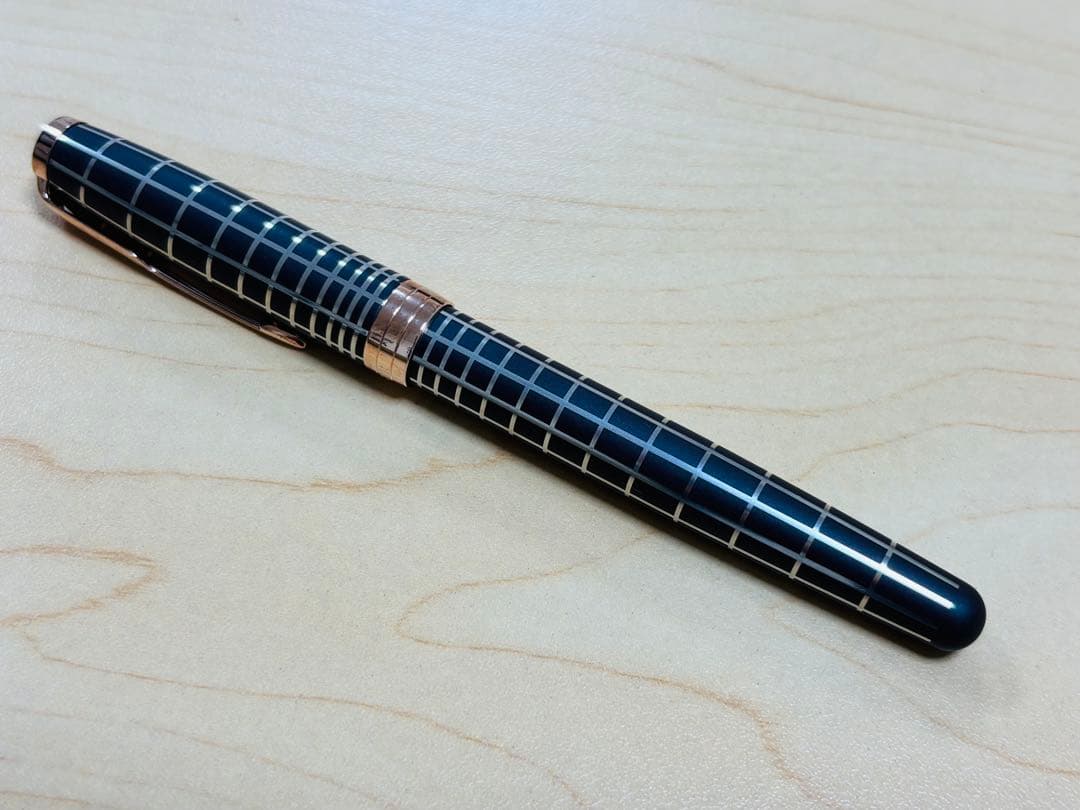 パーカー　ソネット　ブラウンPGT F 18K-750 万年筆