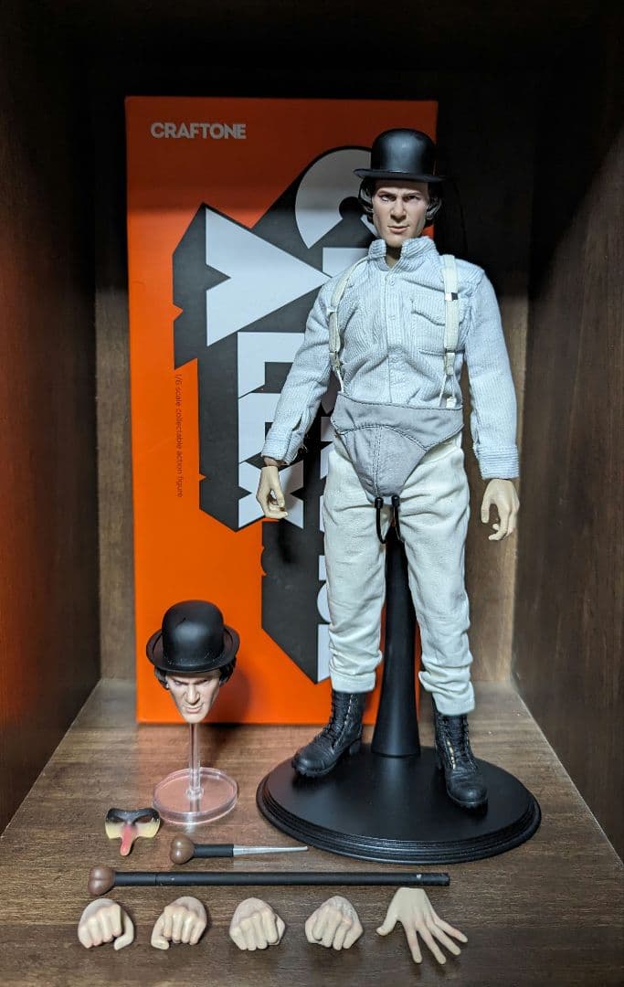 時計じかけのオレンジ　アレックス　ホットトイズ　1/6　フィギュア
